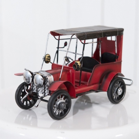 Red Vintage Car Prop