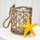 Rustic Glass Jar For Nautical Parties