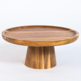 Simple Elegant Wooden Cake Stand