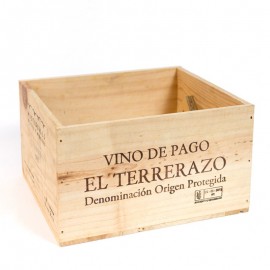 Wooden Wine Crate Box