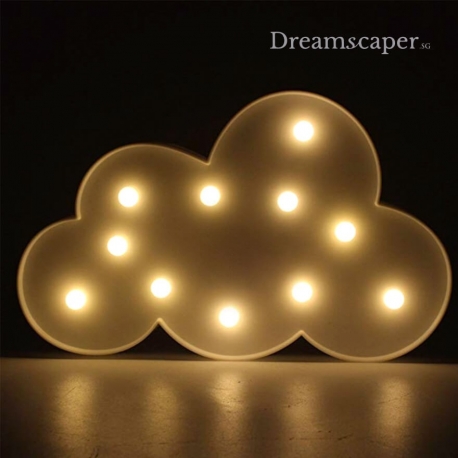 White Cloud LED Marquee Light Singapore