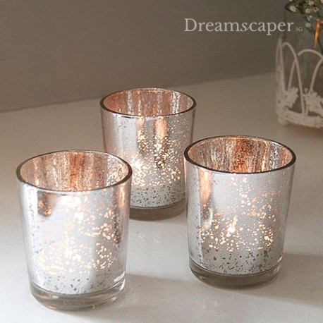 Rose Gold Mercury Jars Singapore