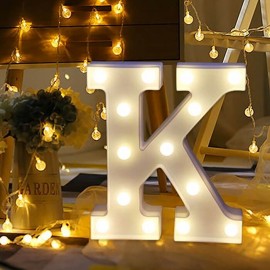 Marquee LED Light Letter K
