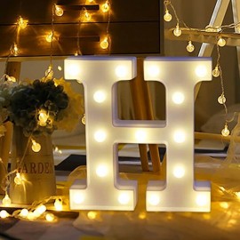 Marquee LED Light Letter H