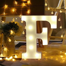 Marquee LED Light Letter F