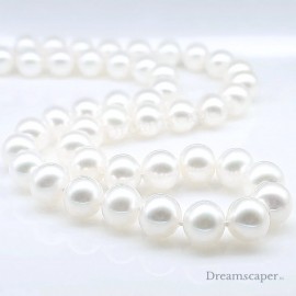 A String of Pearls (pure white)
