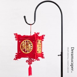 Red chinese new year lantern decorations