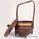 Weave Basket with Cover and Handle for Rent