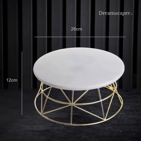 Marble Cake Stand Rental Singapore