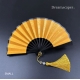 Rent: Oriental Paper Fan (Gold)