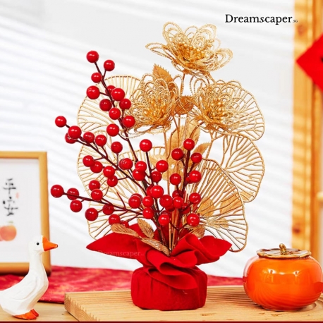 Chinese New Year Table Decor
