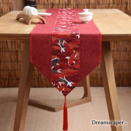 Chinese Red Table Runner Singapoe