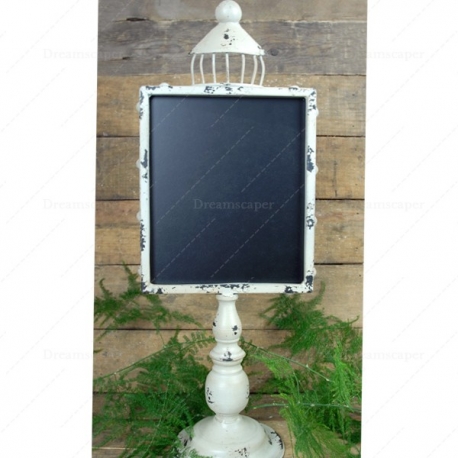 White Metal Frame Blackboard  White Metal Frame Blackboard