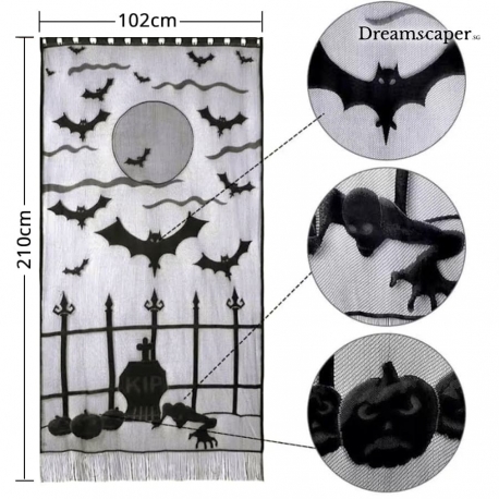 Rent: Halloween Backdrop Bats