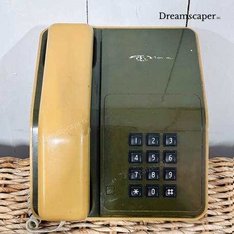 Rent: Retro Singapore Telecoms Telephone (Green)