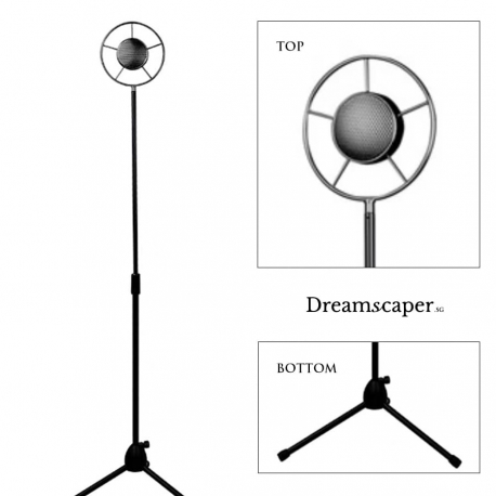 Rent: Vintage Old Shanghai Microphone Stand