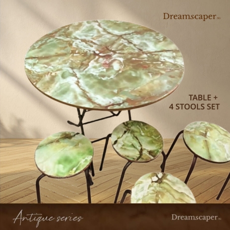 Rent: Formica Green Table (incl. Delivery)