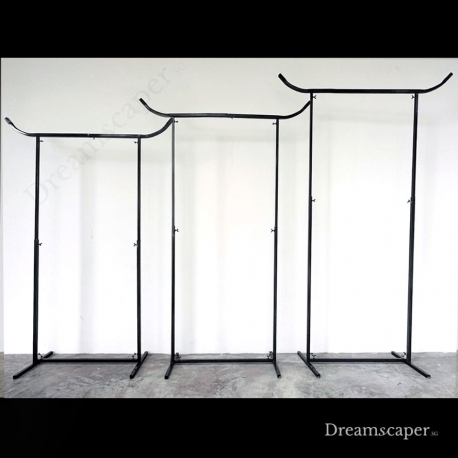 Oriental Black Display Stands