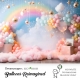 Colorful Balloon Backdrop