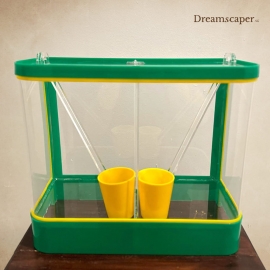 Old School Singapore Drinks Container