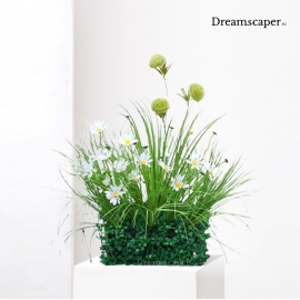 Artificial Daisy Pink Flower Arrangement