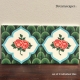  Peranakan Rose Blossom Tile (Set of 2)
