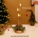 Christmas Gold Candles