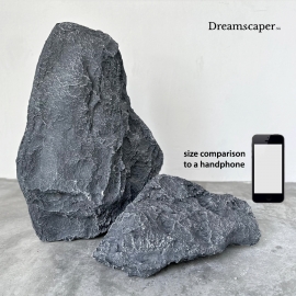 Large Artificial Rocks Decor (Set of 2)