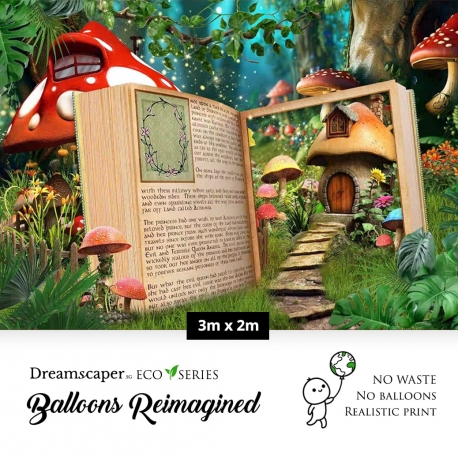 Alice in Wonderland Backdrop