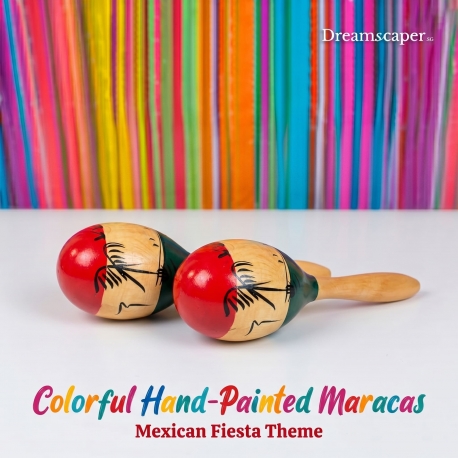 Traditional Mexican Maracas (Set of 2)