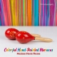 Red Mexican Maracas (Set of 2)