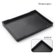  Black Dessert Tray