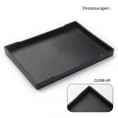  Black Dessert Tray