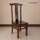 Traditional Oriental Dark Wood Chair