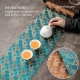  Oriental Luxury Runner (Turquoise Gold)