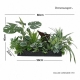 Artificial Green Plant Measurements
