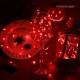 Rent: Wire Fairy Light 2m (Red - Small Flat Battery Pack)