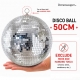Sliver Mirror Disco Ball (50cm)