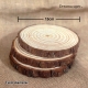 Med Circle Wood Slices (Set of 3)