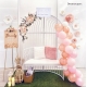 White Bird Cage Seat Decor