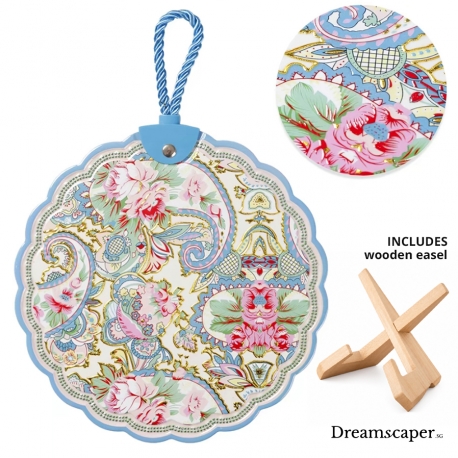  Medium Peranakan Blue Decor Medallion