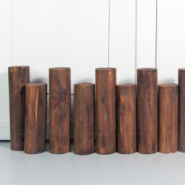 Rent Wooden Log Fences