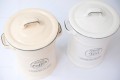 Vintage Inspired Ceramic Jar