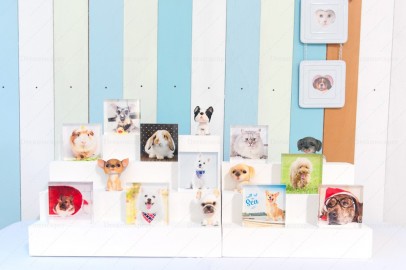 Wooden Product Display Rack