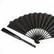Traditional Chinese Black Paper Fan