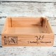 Rent: Wooden Wine Crate (Sq Med)