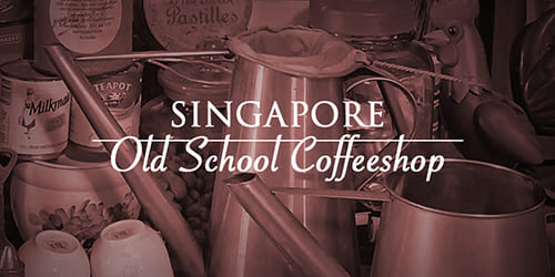 Singapore Old-School Coffee shop Hawker Props