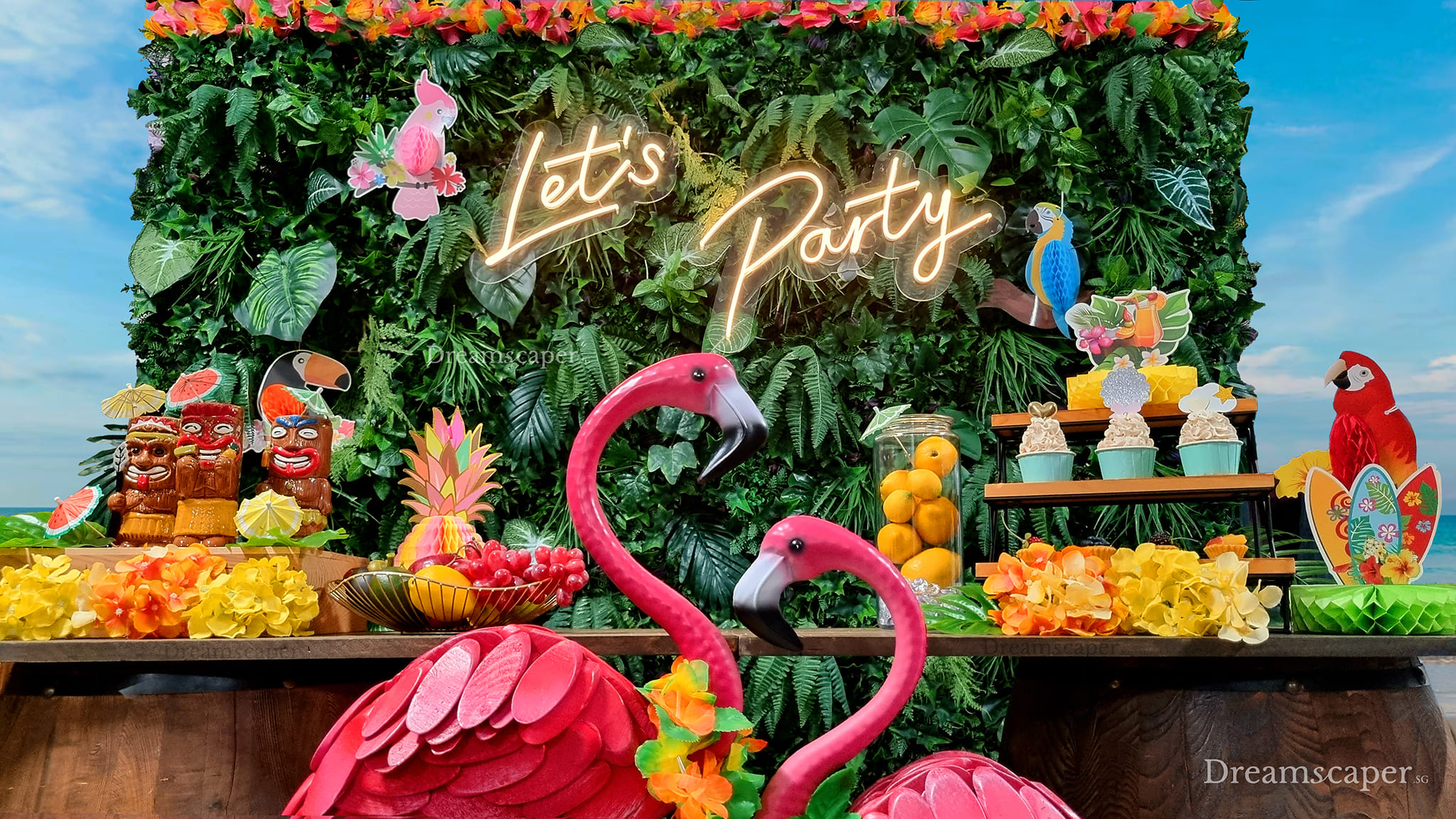Hawaii Party Decoration Package in Singapore