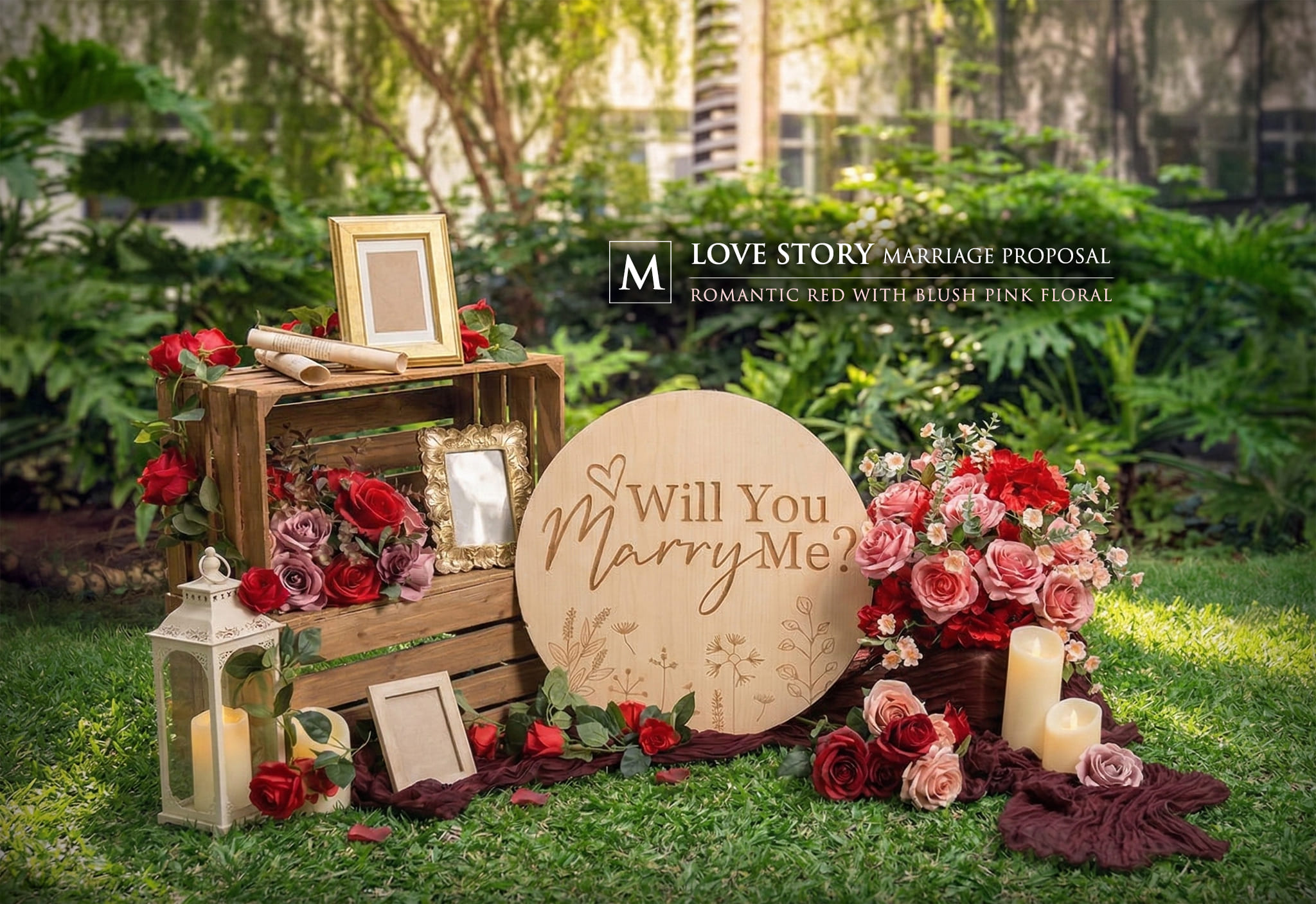Singapore Proposal Setup Love Story