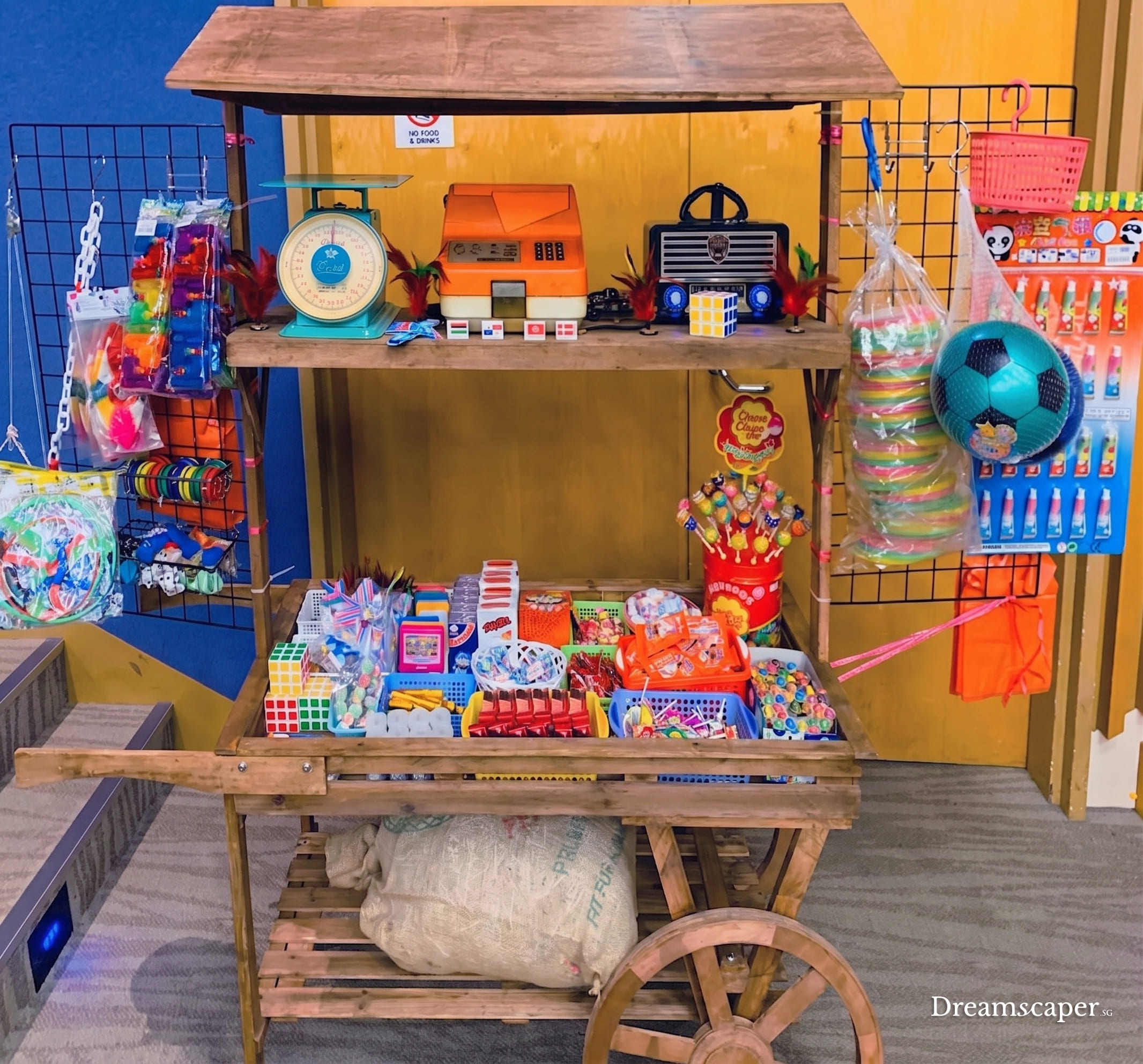 Mama Shop with toys and snacks